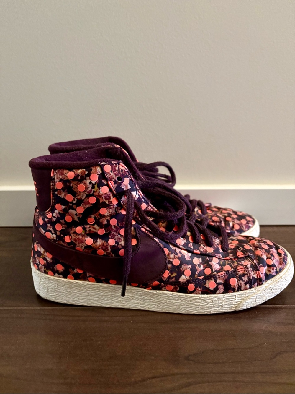 Nike Women's Blazer High-Top Sneakers in Liberty of London Print
